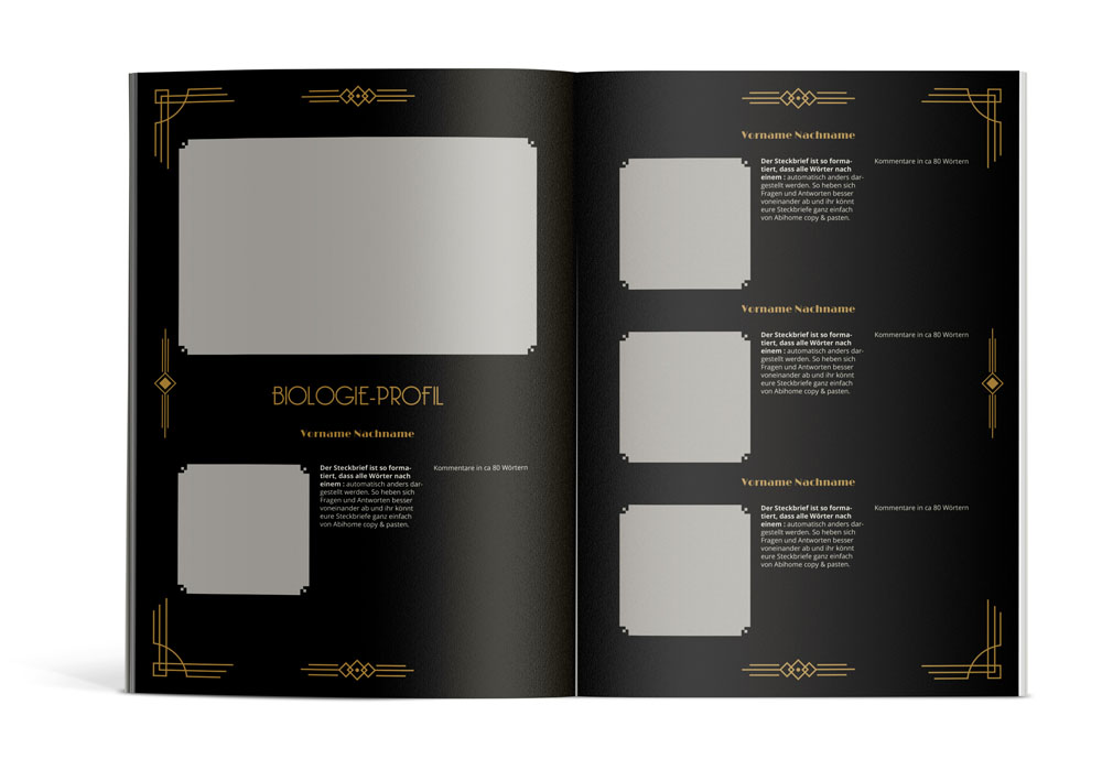 Abizeitung Layout Vorlagen Abibuch Erstellen In Indesign